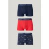 SPODNÁ BIELIZEŇ GANT BOAT PRINT TRUNK 3-PACK EVENING BLUE