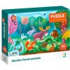 Puzzle Zvířata Podivuhodná lesní zvířata 60 dílků