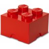 LEGO® úložný box 4 25 x 25 x 18 cm červená