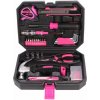 SIXTOL Sada náradia HOME PINK 66