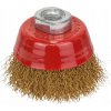 BOSCH kefa hrncový 70mm, zvlnený drôt (mosadz) 0,3mm, upínanie M14, 1608614020
