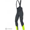 GOREWEAR C3 WS nohavice s trakmi, čierna/neon žltá XXL