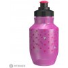 Syncros Kids Bottle Set detská fľaša s košíkom, 300 ml, ružová transparentná
