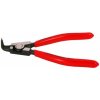 Kliešte Knipex na poistné krúžky vonkajšie 90° zahnuté 170 mm Ø 19-60 mm