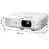Epson EH-TW840 4000 ANSI lumen 3LCD 1080p (1920x1080) Bílá