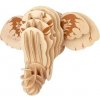 Woodcraft Drevené 3D puzzle Hlava slona R010
