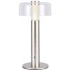 V-Tac LED Stmievateľná dobíjacia stolná lampa LED/1W/5V 3000K 1800 mAh zlatá VT1330 + záruka 3 roky zadarmo + záruka 3 roky zadarmo