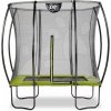 Trampolína s ochrannou sieťou Silhouette trampoline Exit Toys 153*214 cm zelená