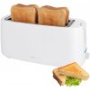 Clatronic TA 3802 weiß 4 Scheiben-Langschlitztoaster