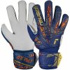 Reusch Attrakt Solid Junior Detské brankárske rukavice, bielo/modro/zlaté, veľ. 6,5