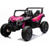 RAMIZ Elektrická bugina - UTV X3 dvojmiestna - ružová - 4x200W - BATÉRIA - 24V9Ah - 2025