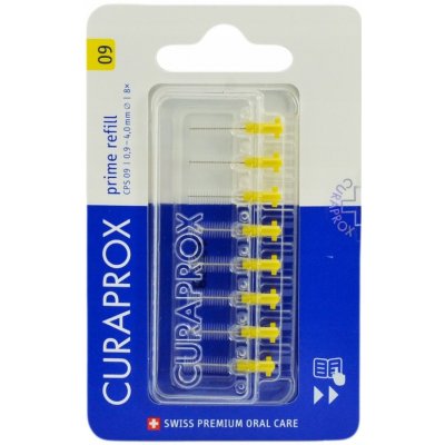 Curaprox Prime Refill medzizubné kefky CPS 09 0,6 - 2,2 mm 8 ks