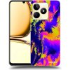 Picasee silikónový čierny obal pre Realme C53 - Burn