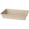 DUNI krabička bagasa brown 1200 ml (40 ks) gpoke, 230 × 155x46 mm - viečko: