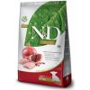 Farmina N&D Prime: bez obilnín s kuracím a granátovým jablkom pre šteňatá malých plemien Hmotnosť balenia: 800 g