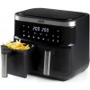 DOMO Dvojitá teplovzdušná fritéza digitálna 8l, 2850W DO537FR