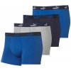 Puma Pánske boxerky, 4 kusy modrá/sivá, L (100389041)