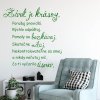 INSPIO Nálepka Samolepiace tapety na stenu - Život je krásny 94x100 texty, citáty vlastná farba z výberu