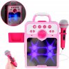 DISCO BEZDRÔTOVÝ REPRODUKTOR KARAOKE SET + MIKROFÓN S BLUETOOTH