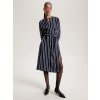Tommy Hilfiger šaty Argyle Stripe WW0WW40365 Tmavomodrá