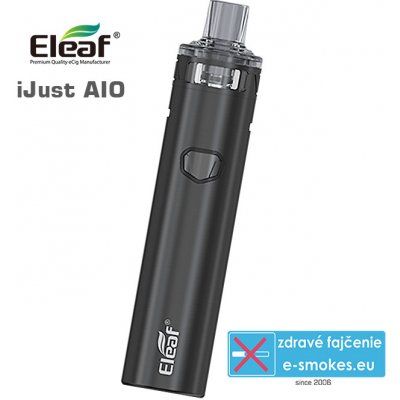 iSmoka Eleaf iJust AIO elektronická cigareta 1500 mAh Black 1ks