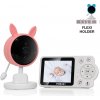EVOLVEO Baby Monitor N3, detská videoopatrovateľka, ružová CAM-3P