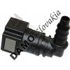 TRIUMF PVC spojka zahnutá 90° - B2 - samica Ø 7.89mm - samec Ø 6mm, zo sady 39173