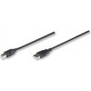 Kábel USB Manhattan USB-A - USB-B 3 m Czarny (333382)