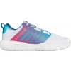 Pánska halová obuv Salming, RECOIL STRIKE 2 Biela,Tyrkysová,Fialová, 40 2/3