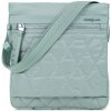 Dámska taška Hedgren - Leonce Small Vertical Crossbody + RFID /Quilted Sage