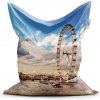 Sablio Sedací vak London eye - 150x100 cm