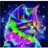 Norimpex Diamantová mozaika - Kočka s motýlem v noci