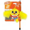 Nerf Cat plyšový vtáčik s rolničkou a paličkou 9 cm