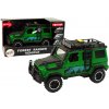 Lean Toys Zelené terénne auto 1:14 – svetlá, zvuky, otváracie dvere Material: Plast