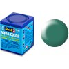 Farba Revell AQUA - 365 Zelená patinová zamatová (Patina Green Silk RAL6000) 18ml