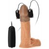 XSARA Stimulátor žaludu gelový návlek vibrátor na penis masturbátor 70064612