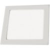 Greenlux Hranatý zapustený LED panel 12W IP44, Studená biela 6000K