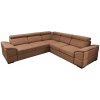 | Univerzálna rohová sedacia súprava GRANADA s úložným priestorom, hnedá | ME00009