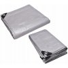 Bradas Zakrývacia plachta 120 g / m2 strieborná 4 x 6 m