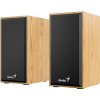 Genius reproduktory SP-HF180, 6W, hnedé, drevené