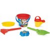 Wader Sada na piesok 6 ks Paw Patrol / Tlapková patrola 23x35x21 cm