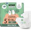 Moomin Baby 5 Maxi 10-16 kg (60 ks), eko plienky