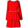 Fashionkids Dievčenské šaty SOPHIA M/402 Farba: Červená, Veľkosť: 152