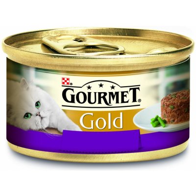 Gourmet GOLD Savoury Cake s jahňacím a zelenými fazuľkami 85 g