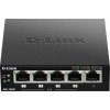 D-Link DES-1005P B1 5-portový 10/100 PoE stolový prepínač, 4x PoE+, 60W pre PoE