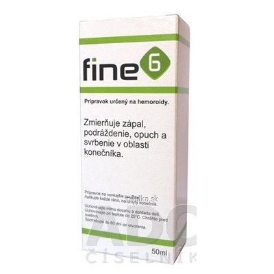 Fine6 Olej na hemoroidy 50 ml