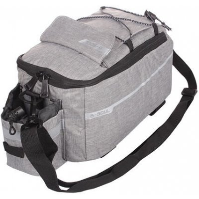 B-SOUL Rear 1.0 taška na nosič sivá (39025)