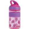 NUBY Fľaša športová 2v1 s tvrdou sklopiteľnou slamkou, 360 ml, ružová, 3+