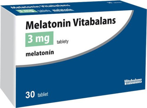 Melatonin Vitabalans 3 mg 30 tabliet