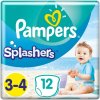 Pampers Splashers Edícia Baby Shark 3, 12 Jednorazových Plienkových Nohavičiek Na Plávanie 6kg-11kg